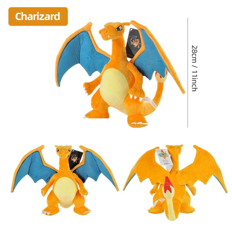 Pikachu Plush Stuffed Animal Toy Eevee Mew Cubone Psydusk Lapras Gengar Charizard Peluche Doll Gift For Kids