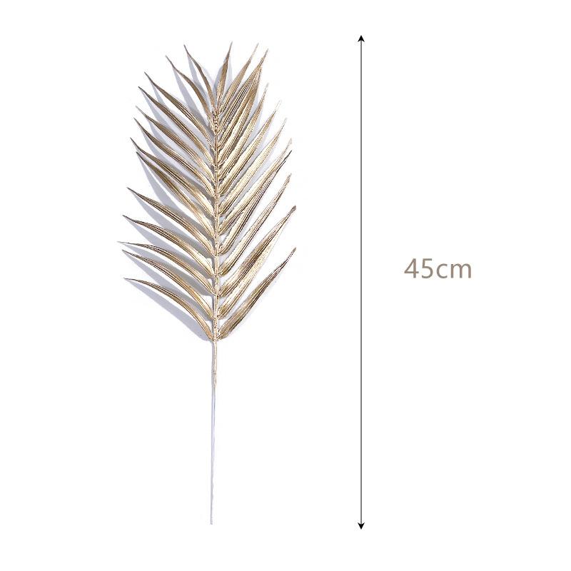 Искусственное зеленое растение в стиле инс, одиночный подсолнух с поникшей головой, золотые листья, аксессуары для дома, свадьбы, DIY, декоративный фон, украшение