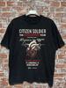 Citizen Soldier Футболка Черная The HeartSupport Tour Размеры S-5XL AM1064 Унисекс