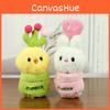 Animal Delightful Plush Keychain Bunny And Bear Cute Potted Accessories Plant