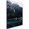 Canvas Print Mountain View of Lake Shore