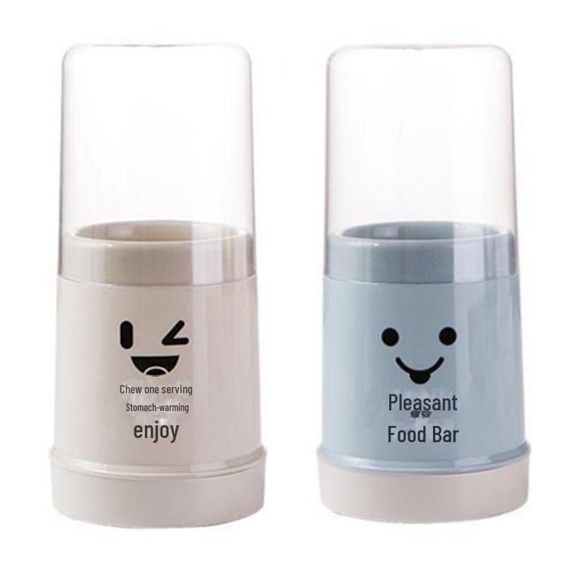 Милый мультяшный пылезащитный держатель для палочек и ложек с крышкой и сливом