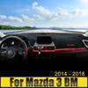 Чехол на приборную панель автомобиля, защитный козырек от солнца, анти-УФ-ковры, нескользящие коврики, аксессуары для Mazda 3 BM 2014 2015 2016 2017 2018
