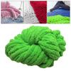 Chunky Chenille Yarn Thick Yarn Jumbo Gauge 7 Plush Yarn Acrylic Bulky Yarn for Bed Hand Knitting Crochet Throw Cushion