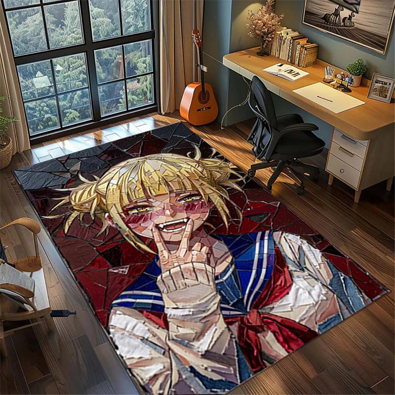 My Hero Academia Floor Mat Non Slip Washable Large Area Rug Bedroom Gamer Room Decor