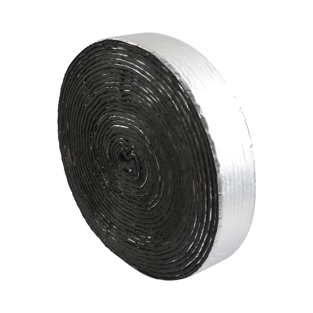 48mm X 10m Pipe Insulation Wrap Foam Tape Self-Adhesive with 100Pcs Cable Tie