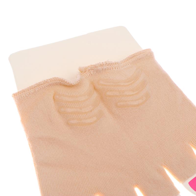 Летние носки Half Palm Five Fingers Socks с невидимым тонким каблуком спереди с открытым носком женские неглубокие сандалии носки с раздвоенным носком