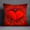 Наволочка для украшения дома на День святого Валентина с узором Купидона, квадратная наволочка, украшение для дома и офиса, наволочка
