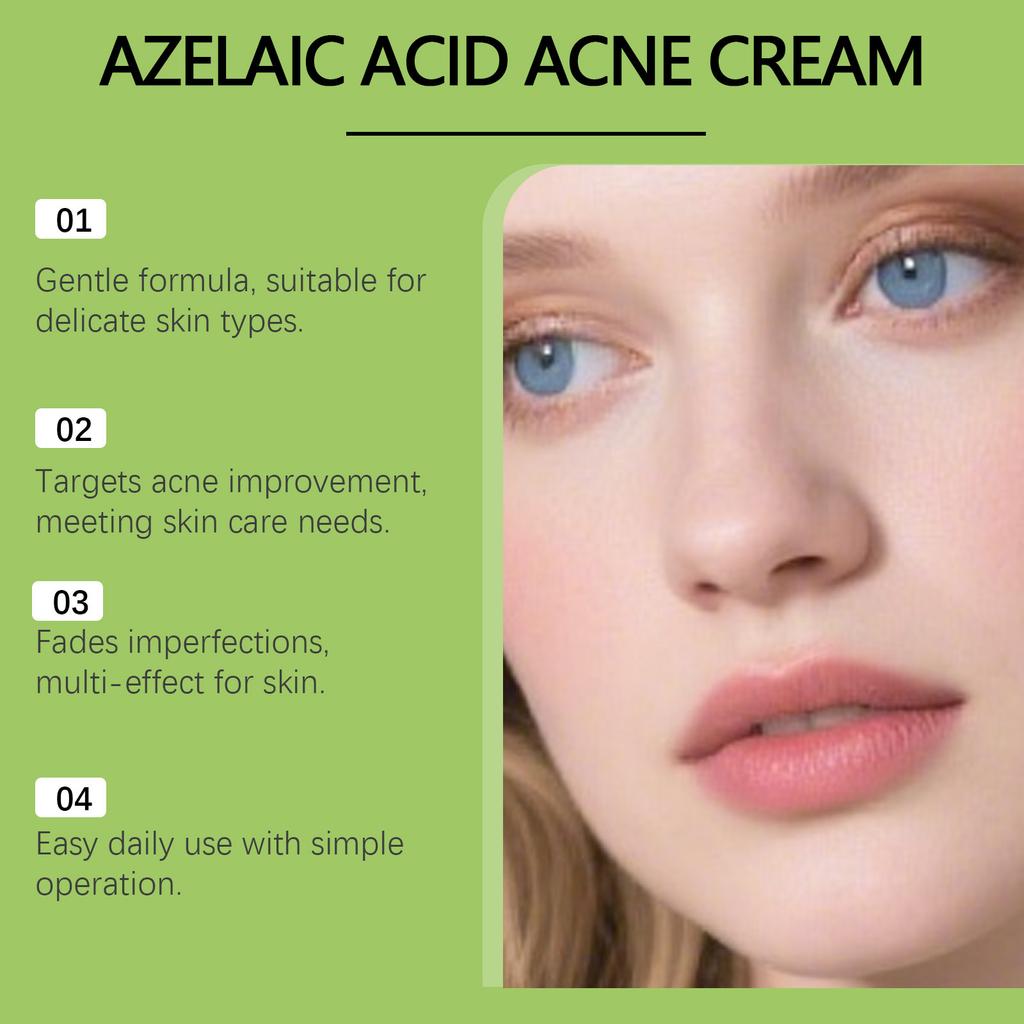 Азелаиновый крем 14%, Азелаиновая сыворотка с третиноином, Сыворотка для лица от прыщей и акне, Азелаиновый крем для ухода за лицом, Кожа с недостатками