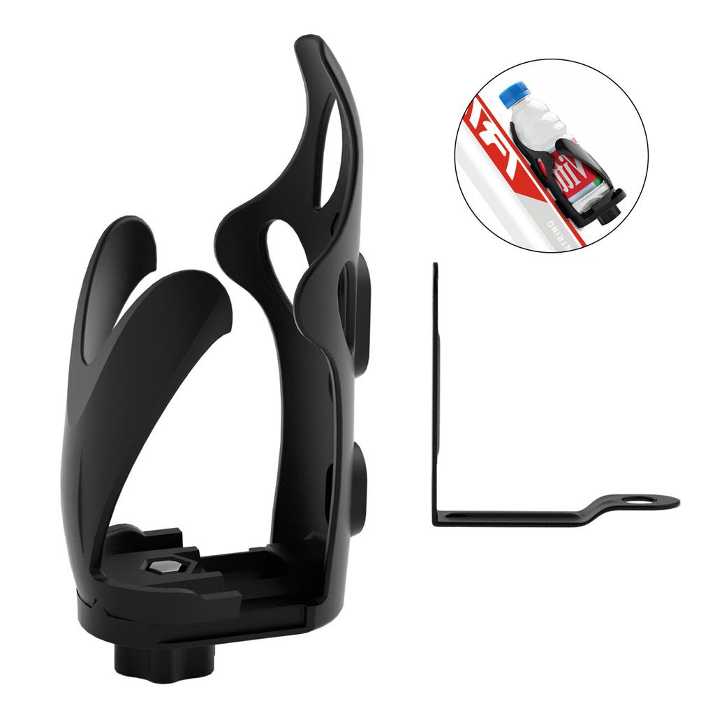 Мотоцикл Регулируемый Держатель для Стакана на Руль Крепление для Бутылки Черный B Для Скутера
