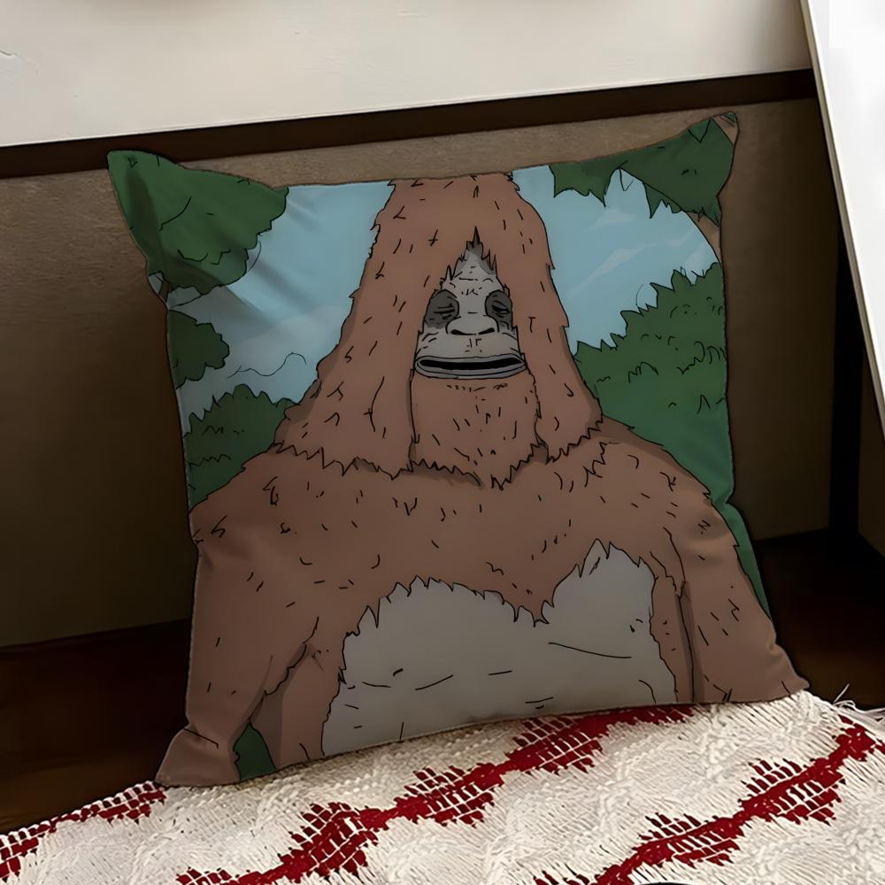 Чехол для подушки Sassy the SasquatchS Двусторонний Мягкий Прочный Чехол для Подушки для Дома Автомобиля Многоцелевой для Повседневного Комфорта