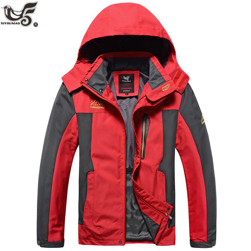 Весна Осень Мужские Куртки Softshell Мужская Верхняя Одежда Водонепроницаемая Ветрозащитная Куртка Для Туризма В Горах