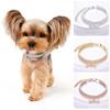 Puppy Accessories For Cat and Dog Zircon Bone Pet Collar Cat Jewelry Dog Necklace Pet Supplies