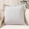 Decorative Pillowcase Cushion Cover Textured with Color Stitching for Couch or Living Room Sofa Bed Decoration