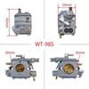 New WT-985 Carburetor Replacement for Echo CS-370 CS-400F Chainsaw A021001920