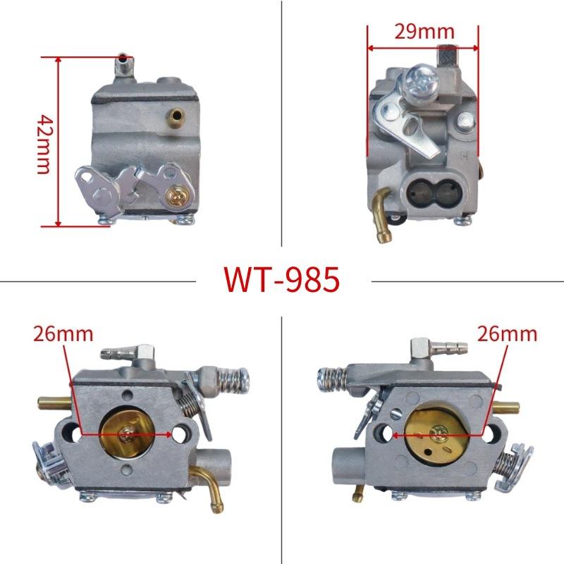 New WT-985 Carburetor Replacement for Echo CS-370 CS-400F Chainsaw A021001920