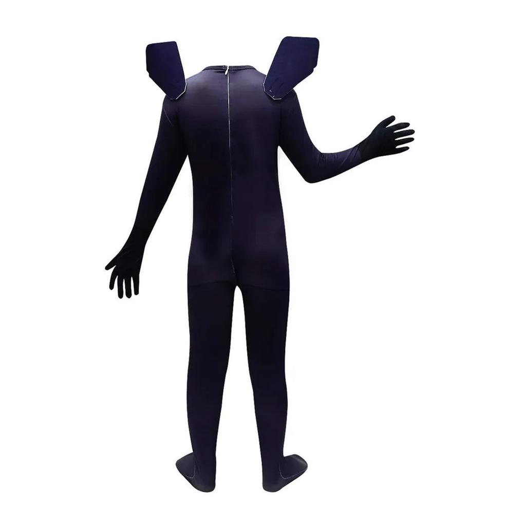 Halloween Cosplay Party Bodysuits With Headwear Cartoon Game Outfit
