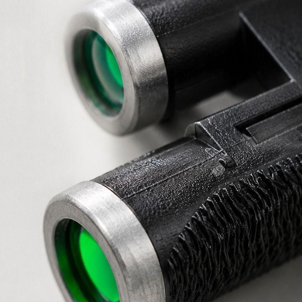 1 Pair 1:12 Scale Binocular Telescope Model Realistic Dollhouse Prop Home Decoration