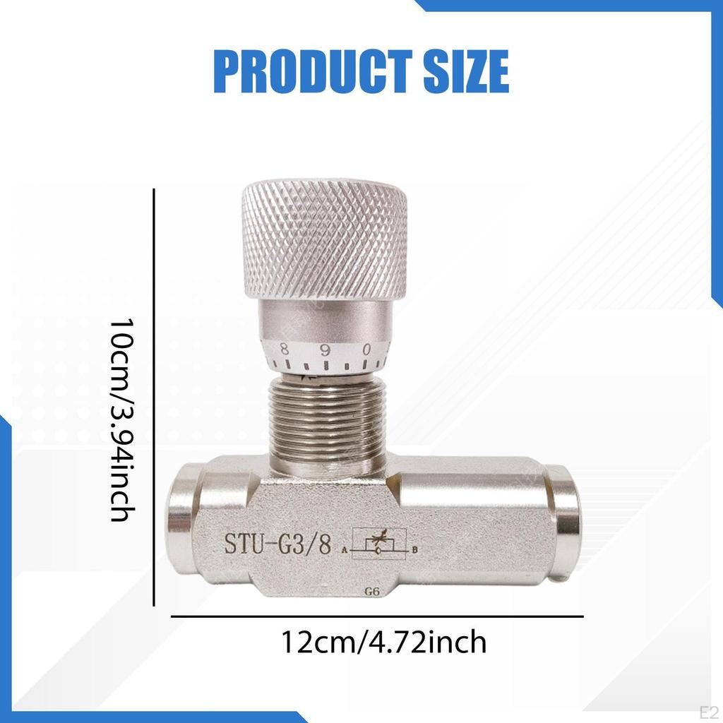 Hydraulic Control Valve Stu-g3/8 Easy Installation Replacement Sturdy Reliable Compact Accessory