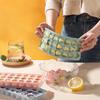 24 Grid Creative Ice Grid Mold Heart Shaped Ice Block Ice Making Mold Ice Block Artifact Household Food Grade Soft Silicone Ice Storage Box