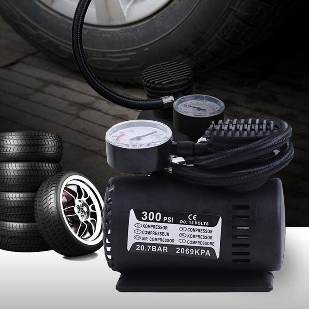 Mini Car Inflator Pump, Locomotive Inflator Pump, Gift Money, Portable Car Tire Inflator Pump