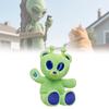 Плюшевая игрушка Медведь Инопланетянин из коротковорсового плюша для детей и коллекционеров