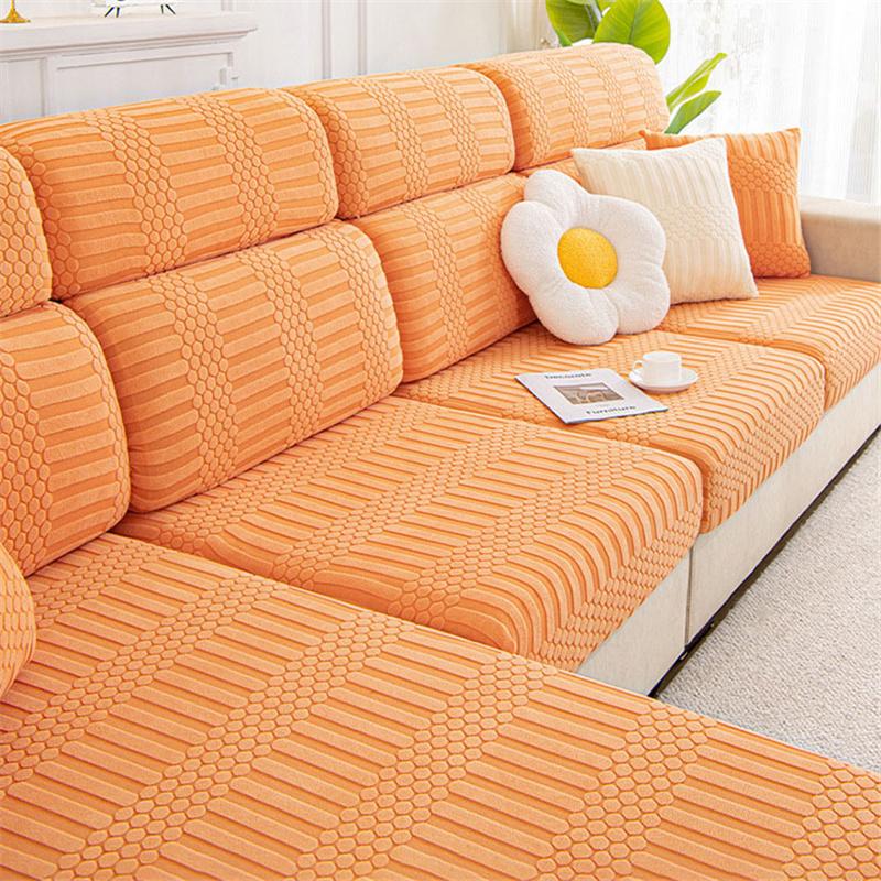 Все включено, всесезонный универсальный бархатный чехол для дивана с защитой от царапин, защита для дивана, домашний декор