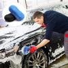 Практичная губка для мытья автомобиля из микрофибры, большое ультратонкое чистящее полотенце, стирающая микрофибра для автомобиля