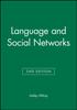 Книга Language and Social Networks