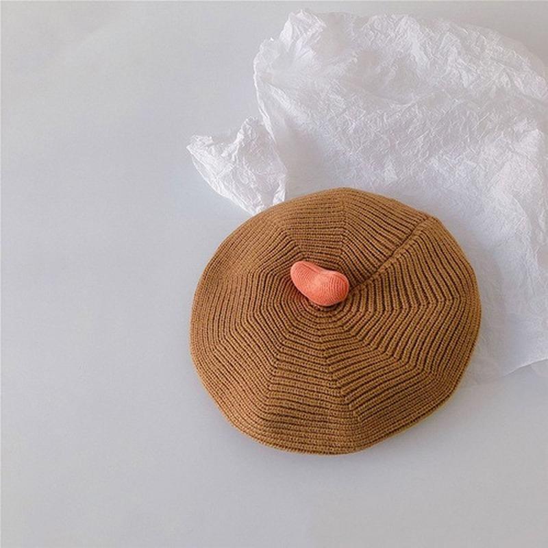 Детская шапка для девочек, детский берет для девочек, сетка, красная детская шапка художника, милая, очень милая детская шапка