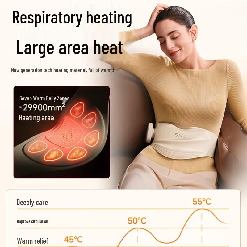 SKG K1 Ultra Menstrual Relief Heating Belt CN plug (adapter included)