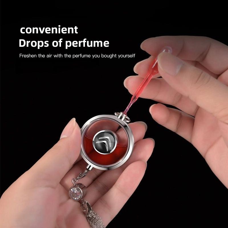 Автомобильный освежитель воздуха, парфюмерный подвесной диффузор для Citroen C3 C5 AIRCROSS C5X C4 Cactus PICASSO e-C3 e-C4 Celysee C1 C6 C2