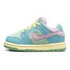 Verdy x Dunk Low SB TD Visty Детские кроссовки Синий Сине-серый Светло-арктический-розовый FZ7194-400