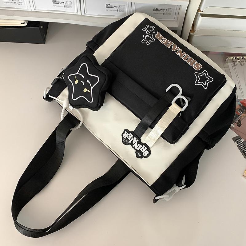 Школьный рюкзак детский, для учеников начальной школы, для девочек, для учеников средней школы, стильный комплект из двух предметов высокой ценности, рюкзак,.