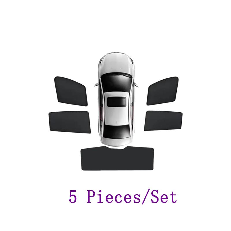 Magnetic Sunshield Mesh Sunshades For Tesla Model Y 2024 Sun Shade Visors Protection Anti-UV Auto Accessorie