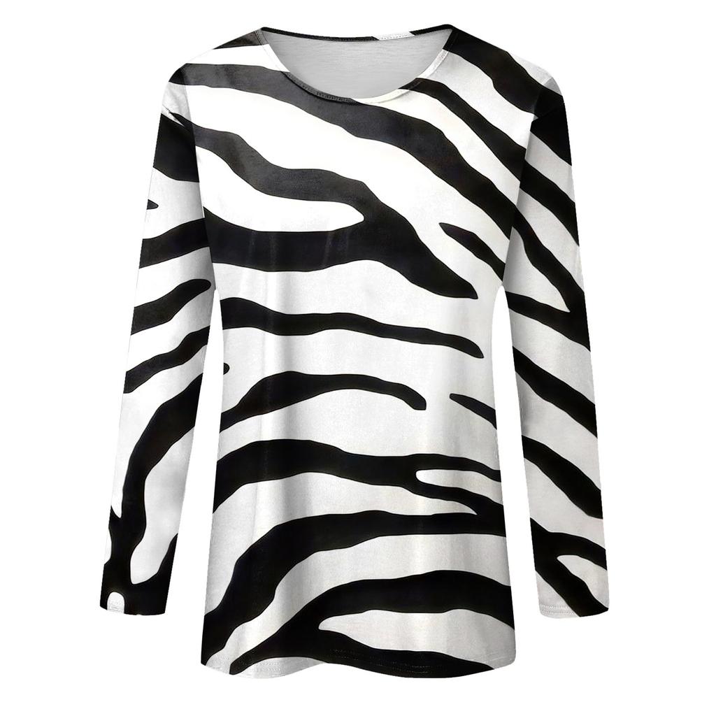 Рубашки с длинным рукавом для женщин, милые футболки с графическим принтом, блузки, повседневные базовые топы больших размеров, пуловеры