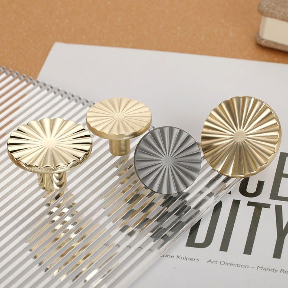 Полукруглая ручка в скандинавском стиле, веерообразные ручки для комода, ручки для дверцы шкафа, домашний декор