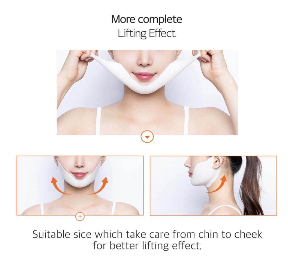 avajar Маска Perfect V Lifting Premium Activity (для похудения лица/ремешок на подбородке для удаления двойного подбородка/V-образная маска для похудения)