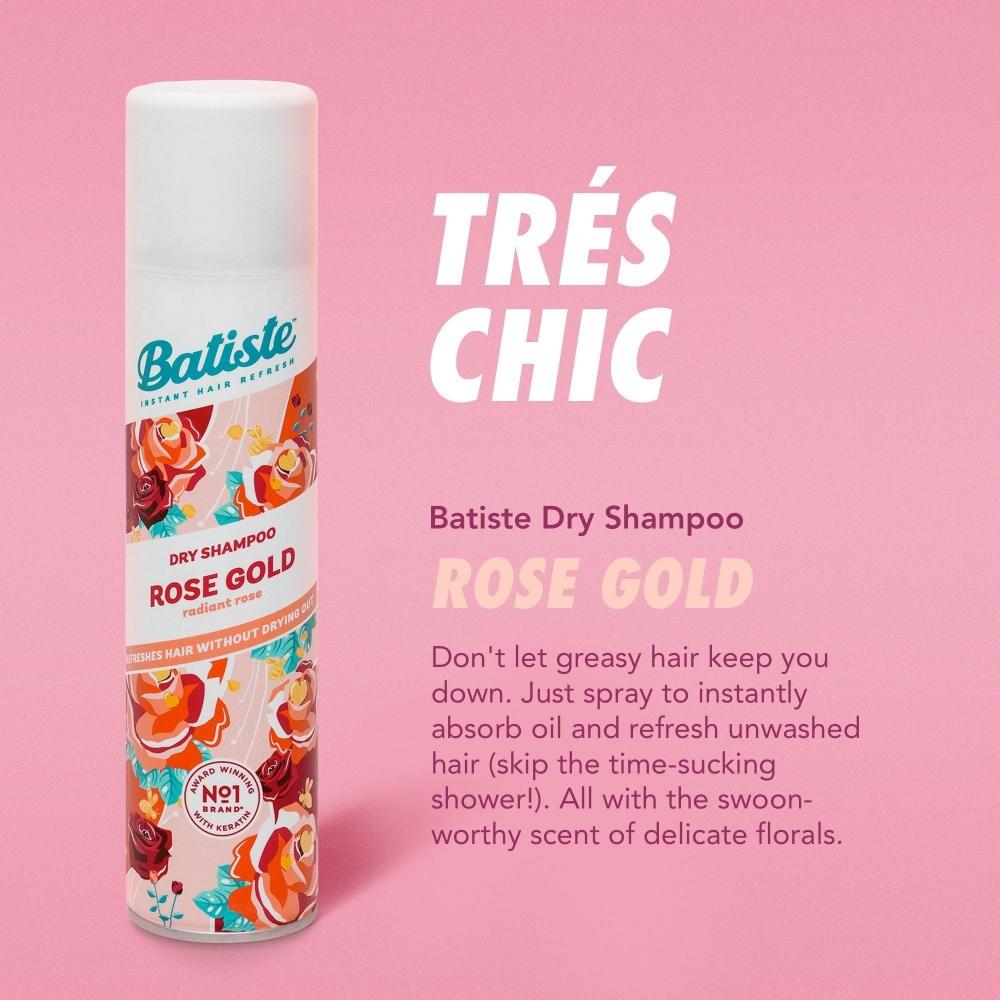 Batiste Rose Gold Dry Shampoo Pretty Delicate 4.23 Oz