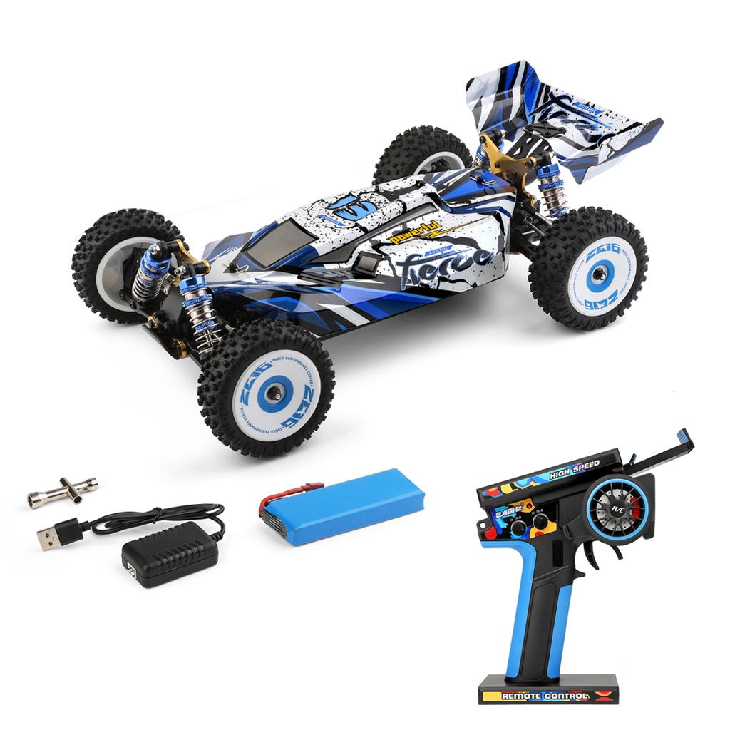 WLtoys 124017 Автомобиль с дистанционным управлением, внедорожный автомобиль, высокоскоростной гусеничный автомобиль с дистанционным управлением 112, 2,4 ГГц, гоночный