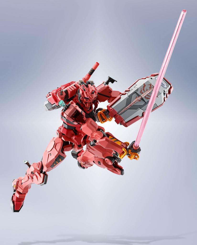 TAMASHII NATIONS METAL ROBOT SPIRITS Mobile Suit Gundam GQuuuuuuX Zeke Red approximately ABS PVC painted action figure <SIDE MS> (read Axe) Gundam,