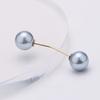 Clothes Brooch Classic Simple Graceful Fine Workmanship Fixed Clothes Simulation Pearl Pin for Dating