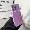 Оригинальный матовый чехол для телефона из ПУ-кожи для iPhone 17 Air 16 15 14 13 Pro Max, нескользящий, ударопрочный, мягкий, оранжевый бампер