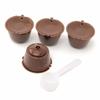 4pcs Refillable Coffee Capsules, Refills Over 200 Times, Reusable Coffee Pods for Dolce Gusto Brewers
