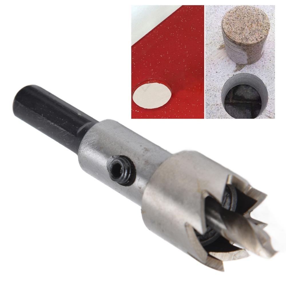 High Speed Steel Drill Bit Hole Saw 17mm Diameter High Speed Steel Cutter HSS Drill Bit For Wood