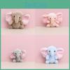 Keychain Elephant Plush Doll Stuffed Animal Toy Decoration Pendant Cartoon Gift