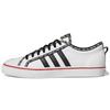 Nizza White Vivid Red Unisex Sneakers Footwear-White Core-Black GX6093