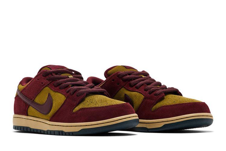 Nike SB Dunk Low Темно-красный Оливковый