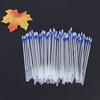 100pcs Refill Pen Silver Lead Pen Marking Pens for Fabric Leather Shoes
