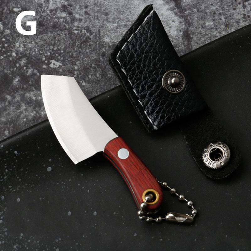 Новое поступление, нож, кухонный нож, 1 шт., карманный чехол, брелок для ключей, мини-брелок для ключей с